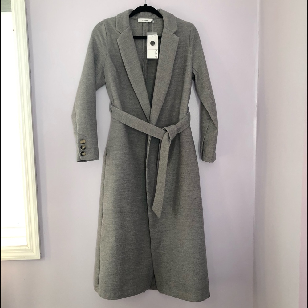Chic Front Tie Coat